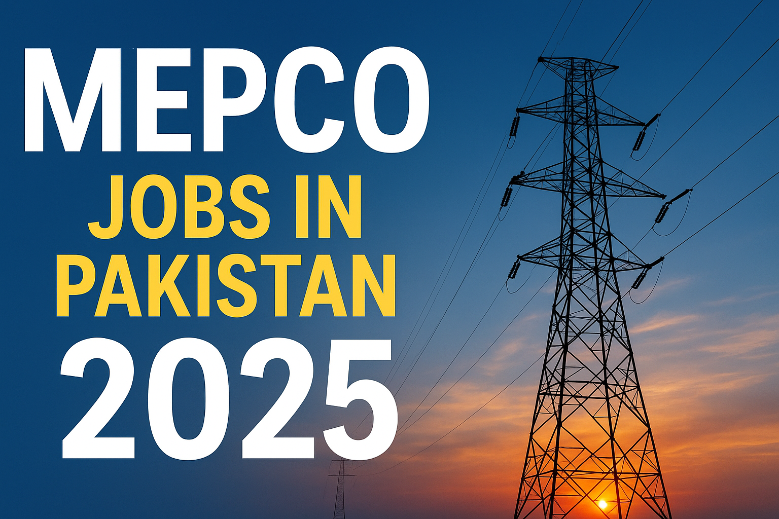 MEPCO Jobs in Pakistan 2025