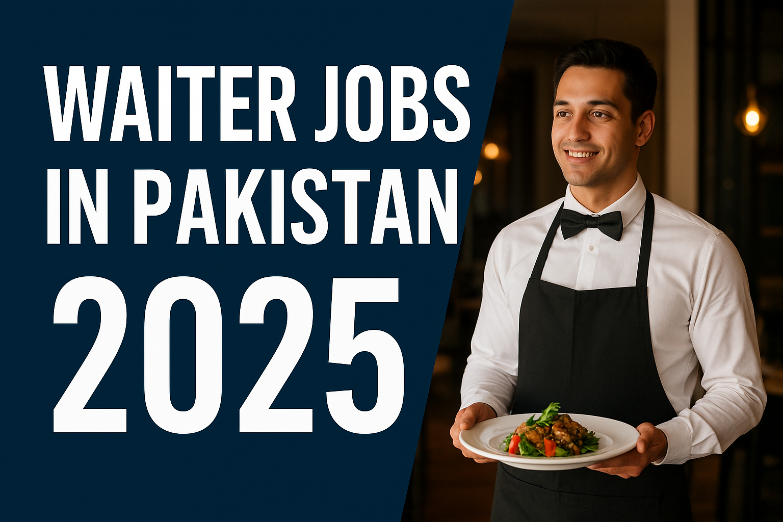 Waiter Jobs in Lahore 2025